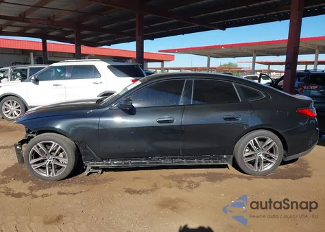 2022 BMW 430I Gran Coupe z USA, uszkodzony, nr VIN WBA63AV01NFM07391